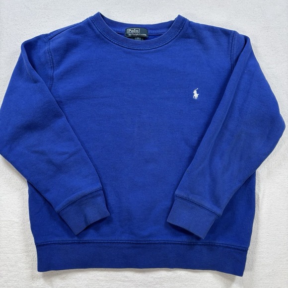 Polo Ralph Lauren Other - Polo Ralph Lauren Children's Size 7 Blue Crew Neck Long Sleeve Sweatshirt